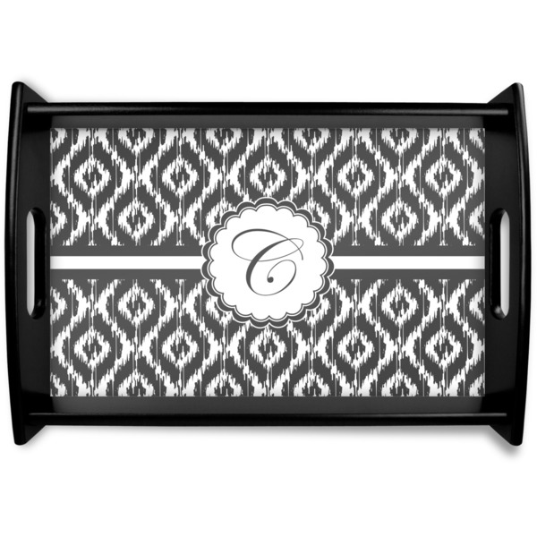 Custom Ikat Wooden Tray (Personalized)