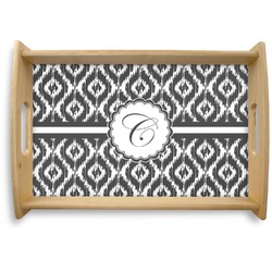 Ikat Natural Wooden Tray - Small (Personalized)