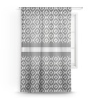 Ikat Sheer Curtain (Personalized)