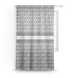 Ikat Sheer Curtain - 50"x84"