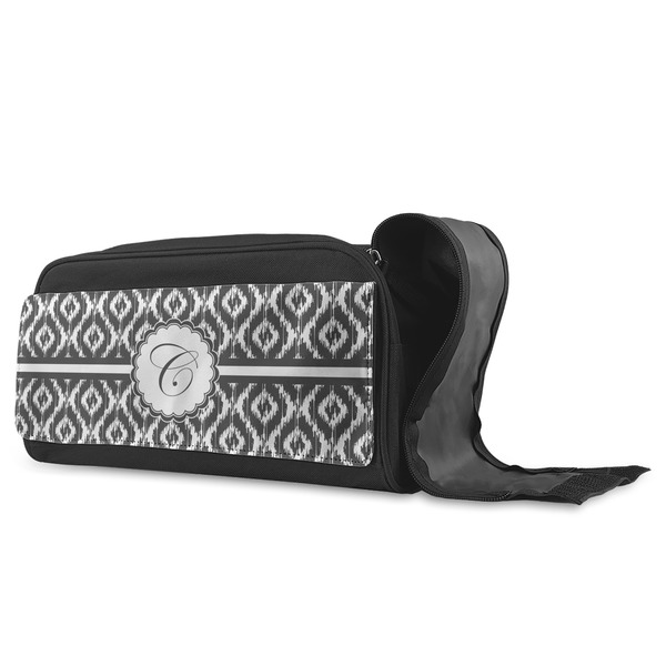 Ikat Shoe Bags - ANGLE (Open)