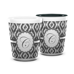 Ikat Ceramic Shot Glass - 1.5 oz (Personalized)