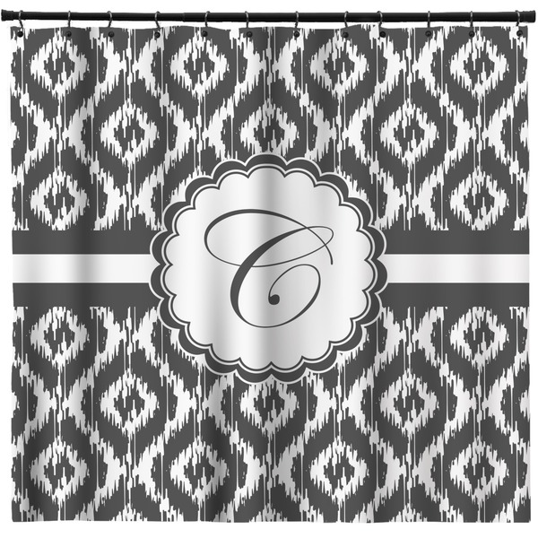 Custom Ikat Shower Curtain - Custom Size (Personalized)