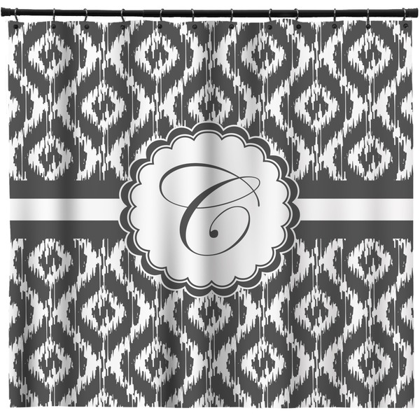 Custom Ikat Shower Curtain (Personalized)