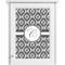 Ikat Single White Cabinet Decal