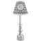 Ikat Small Chandelier Lamp - LIFESTYLE (on candle stick)