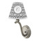 Ikat Small Chandelier Lamp - LIFESTYLE (on wall lamp)