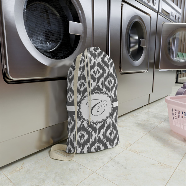 Ikat Small Landry Bag - In Context