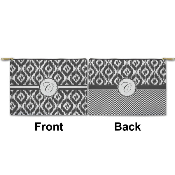 Ikat Small Zipper Pouch Approval (Front and Back)