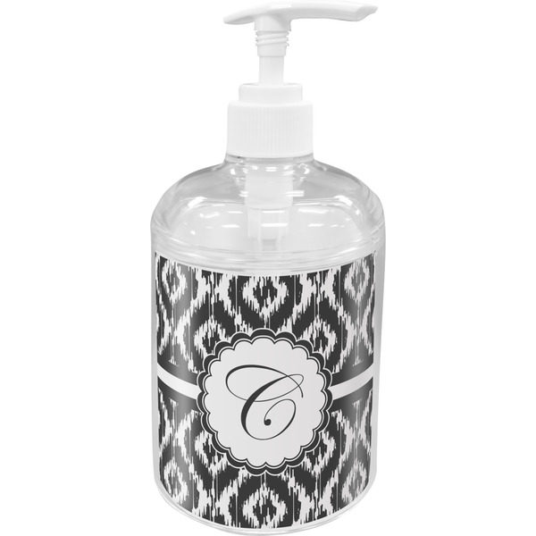 Custom Ikat Acrylic Soap & Lotion Bottle (Personalized)