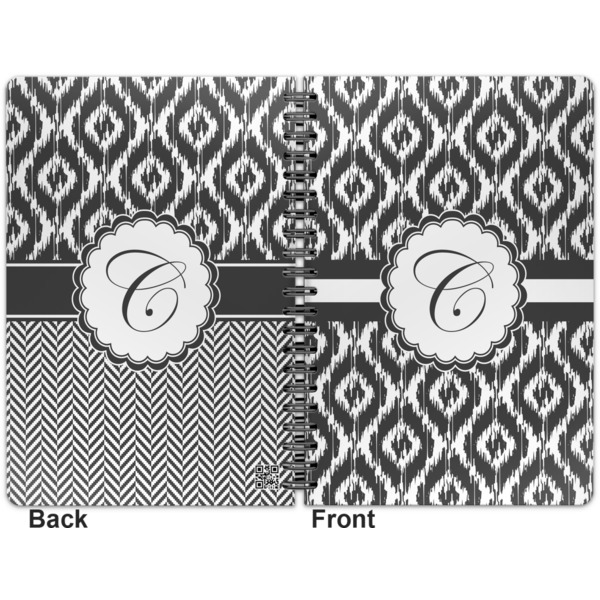 Ikat Spiral Journal 7 x 10 - Apvl