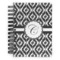 Ikat Spiral Notebook - 5x7 w/ Initial