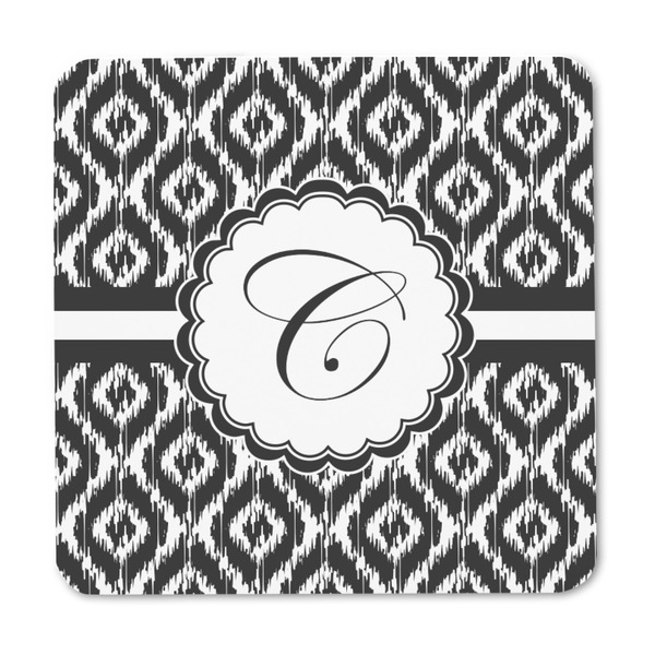 Ikat Square Fridge Magnet - FRONT