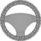 Ikat Steering Wheel Cover (Personalized)
