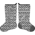 Ikat Holiday Stocking - Double-Sided - Neoprene (Personalized)