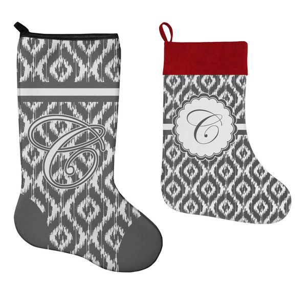 Ikat Stockings - Side by Side compare