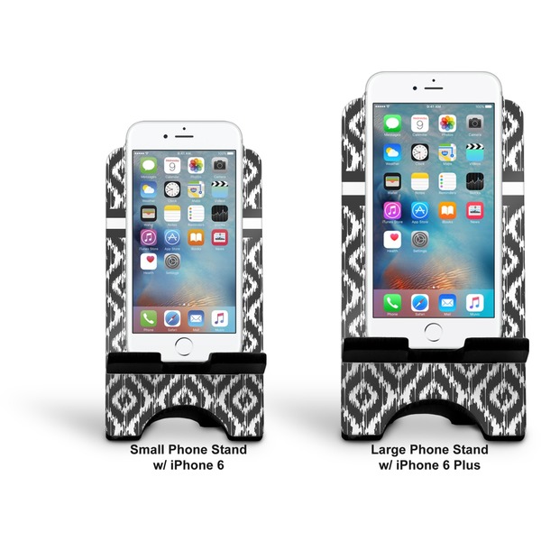 Ikat Stylized Phone Stand - Comparison