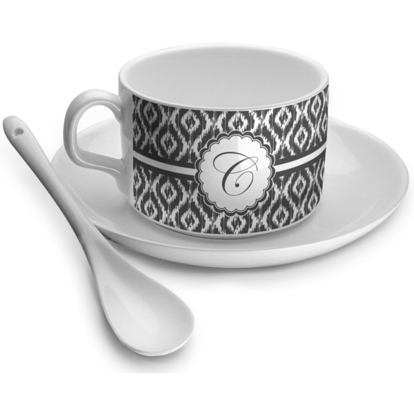 Custom Ikat Tea Cup - Single (Personalized)