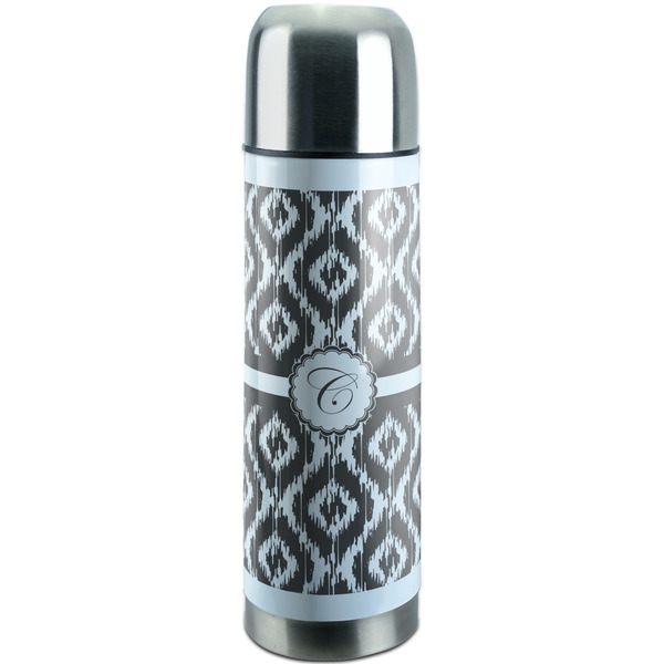 Custom Ikat Stainless Steel Thermos (Personalized)