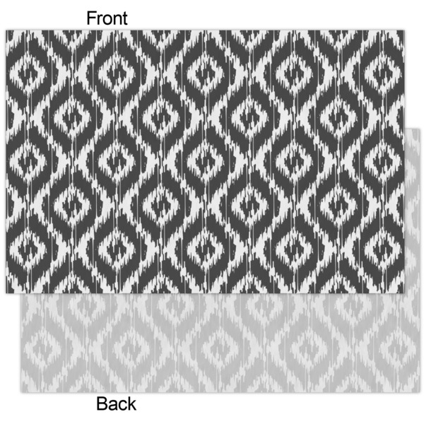 Ikat Tissue Paper - Heavyweight - XL - Front & Back