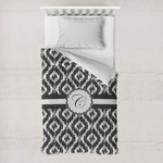 Ikat Toddler Duvet Cover w/ Initial