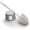 Ikat Toilet Brush (Personalized)