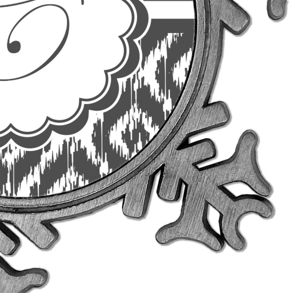 Ikat Vintage Snowflake - Detail