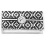 Ikat Vinyl Checkbook Cover (Personalized)