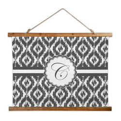Ikat Wall Hanging Tapestry - Wide (Personalized)