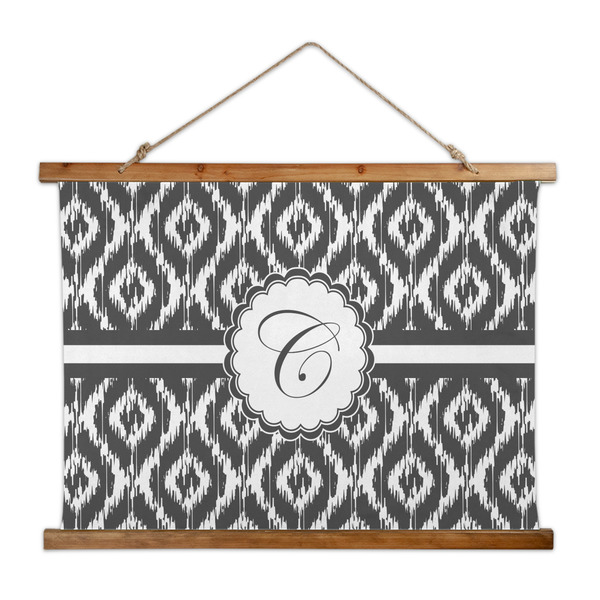 Custom Ikat Wall Hanging Tapestry - Wide (Personalized)