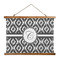 Ikat Wall Hanging Tapestry - Wide (Personalized)