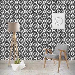 Ikat Wallpaper & Surface Covering (Water Activated - Removable)
