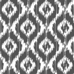 Ikat Wallpaper & Surface Covering (Water Activated 24"x 24" Sample)