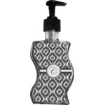 Ikat Wave Bottle Soap / Lotion Dispenser (Personalized)