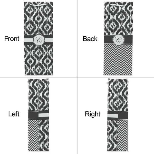 Ikat Wine Gift Bag - Gloss - Approval