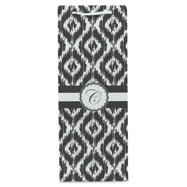 Ikat Wine Gift Bag - Gloss - Front