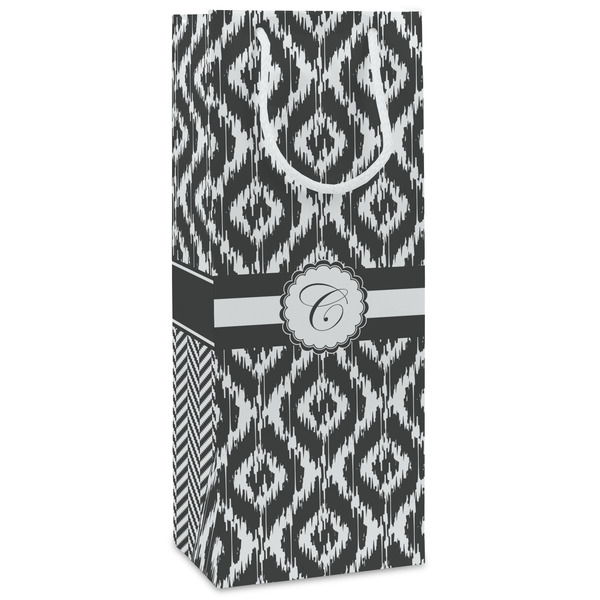 Custom Ikat Wine Gift Bags - Gloss (Personalized)