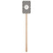 Ikat Wooden 6.25" Stir Stick - Rectangular - Single Stick