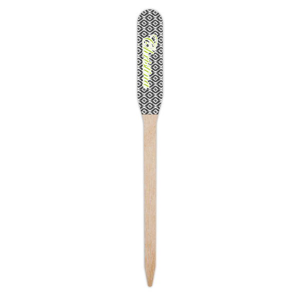 Ikat Wooden Food Pick - Paddle - Single Pick