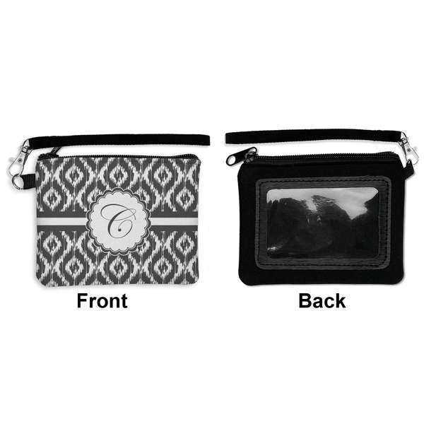 Ikat Wristlet ID Cases - Front & Back