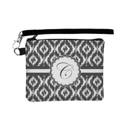 Ikat Wristlet ID Case w/ Initial