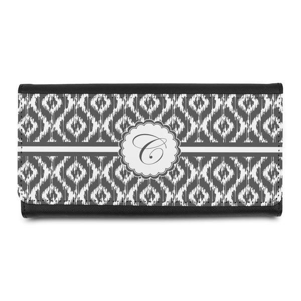 Custom Ikat Leatherette Ladies Wallet (Personalized)