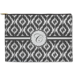 Ikat Zipper Pouch - Large - 12.5"x8.5" (Personalized)