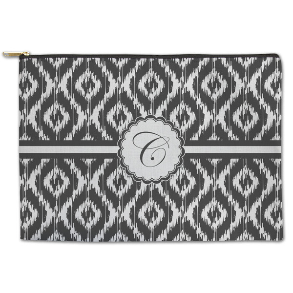 Custom Ikat Zipper Pouch (Personalized)