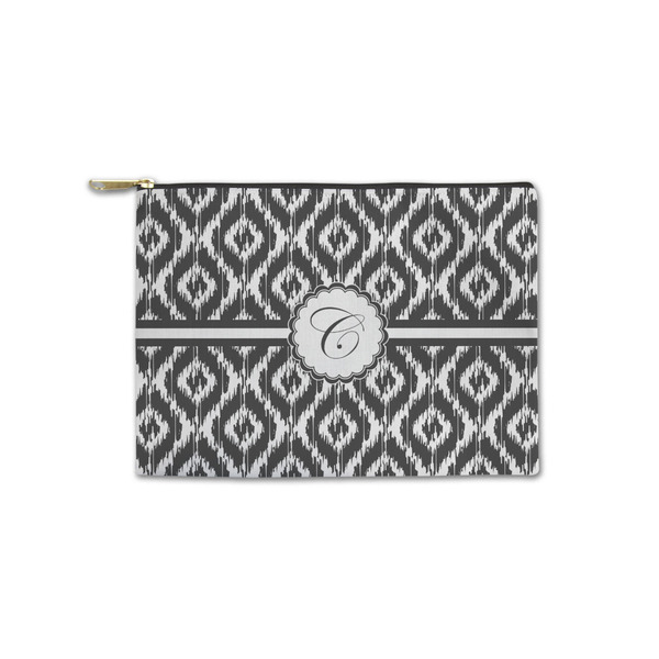 Custom Ikat Zipper Pouch - Small - 8.5"x6" (Personalized)
