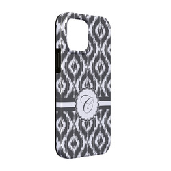 Ikat iPhone Case - Rubber Lined - iPhone 13 Pro (Personalized)