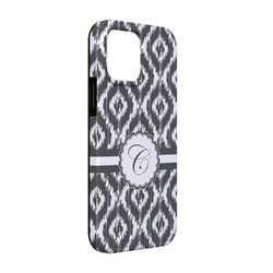 Ikat iPhone Case - Rubber Lined - iPhone 13 (Personalized)