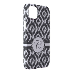 Ikat iPhone Case - Plastic - iPhone 14 Pro Max (Personalized)