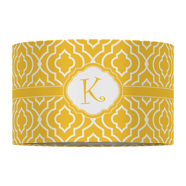 Trellis 12" Drum Lampshade - FRONT (Fabric)