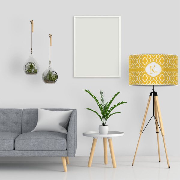 Trellis 12" Drum Lampshade - LIFESTYLE